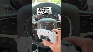 PS5 CONTROLS CAR MUST SEE shorts shortsvideo dodgecharger srt mopar cartok funny [upl. by Cirilo]