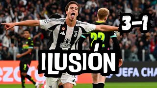 JUVENTUS 3 – 1 PSV LA JUVENTUS DE THIAGO MOTTA ILUSIONA MUCHO CON SU FUTBOL Y SU JUVENTUD [upl. by Akinot]