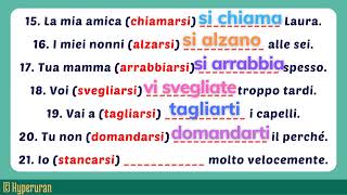 Italian guided exam preparation  Grammar exercises  Easy topics  Learn italian free lessons [upl. by Konrad]