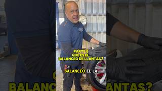 Balanceo de llantas  Neumáticos del carro tips mecanico carros [upl. by Nyladam]