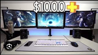 My 1000 gaming setup [upl. by Euqinitram]