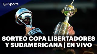 EN VIVO 🔴 Sorteo  Copa LIBERTADORES y Copa SUDAMERICANA  River Boca Racing San Lorenzo y más [upl. by Eidualc]