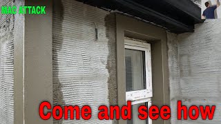 How I Cut Cement Render window bands [upl. by Ibbie851]