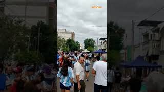 Locura por la Selección en Santiago del Estero [upl. by Amsed]