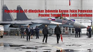 Pembelian SU35 Rusia dilanjutkan Karena Fakta Perawatan Pesawat Tempur Rusia Lebih Sederhana [upl. by Nnylsoj422]