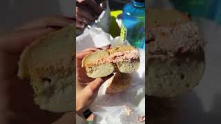 NYC Bagel Shop Tour veganedition [upl. by Atinaw604]