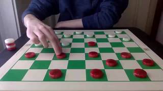 How to set traps and win quickly in checkers [upl. by Elwira]