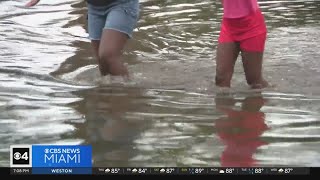 North Miami residents hit with flooding as rain continues to fall [upl. by Onirefes]