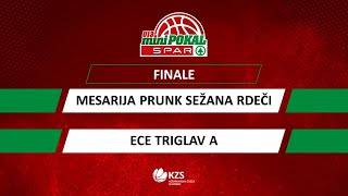 Mini pokal Spar  Mesarija Prunk Sežana rdeči  ECE Triglav A  finale  Sezona 201920 [upl. by Lara931]