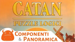 Catan Puzzle logici  Componenti e Panoramica [upl. by Aisanahta180]