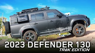 The NEW 2023 DEFENDER 130 SE TRĕK EDITION Youve Been Waiting For  Land Rover Naperville [upl. by Cichocki287]