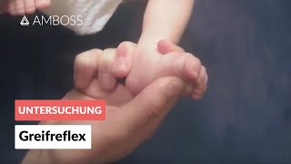 Greifreflex  Frühkindliche Reflexe  AMBOSS Video [upl. by Ralina982]