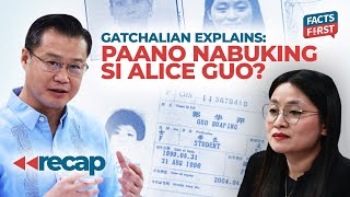 Paano nabuking si Alice Guo Sen Gatchalian explains [upl. by Vick]