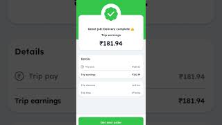 Highest Order Pay ever  Zomato Delivery Partner shorts ytshorts youtubeshorts zomato [upl. by Qerat]