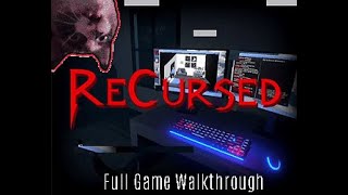 Recursed  1080p  60fps  Full Game  Walkthrough Gameplay No Commentary [upl. by Vikki716]