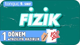 9Sınıf Fizik 1Dönem 1Yazılıya Hazırlık 📑 2025 [upl. by Akenihs]