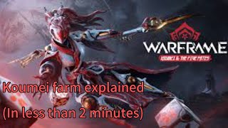 Koumei Farm Explained In less than 2 minutes [upl. by Jessalin]