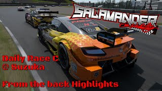 Gran Turismo 7  Daily Race C  Suzuka Highlights  From the back  Kid commentary [upl. by Attevroc]