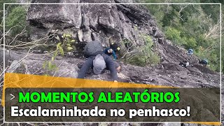 ⛰ MOMENTOS ALEATÓRIOS  Escalaminhada trilhandotrekking [upl. by Euqinmod]