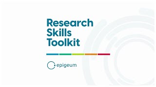 Epigeums Research Skills Toolkit [upl. by Annig]