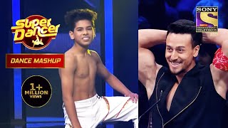 Ritik की Jumps amp Flips ने Tiger को भी कर दिया Shock  Super Dancer  Geeta Kapur  Dance Mashup [upl. by Oderfla]