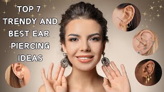 Top 7 Ear Piercings Trends You Must Try in 2024 Review [upl. by Kcajyllib]