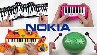 Nokia Ringtone on cool different instruments [upl. by Dedric]