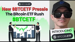 BTCETF  BitcoinETF TOKEN PRESALE CRYPTO COIN HOW TO BUY BTCEFT BITCOIN BTC ETF ETH ETHEREUM STAKE [upl. by Wilfred]