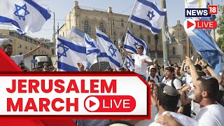 Jerusalem March 2023 LIVE  Christians Around The World Participate In Jerusalem MArch  Israel News [upl. by Ecadnac]