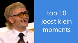 Top 10 Joost Klein Moments〡De Slimste Mens België [upl. by Inttirb]