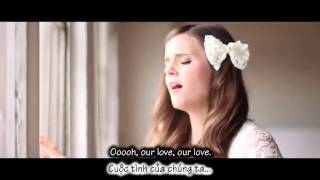 Lyric amp Vietsub Just give me a reason  Tiffany Alvord ft Trevor Holmes [upl. by Aloap575]