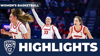 Arizona vs Washington Womens Basketball Highlights  202324 Season [upl. by Aiouqes]