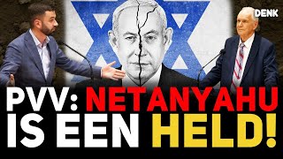 Stephan van Baarle DENK vs PVV Netanyahu is geen held maar een oorlogsmisdadiger [upl. by Eilram]