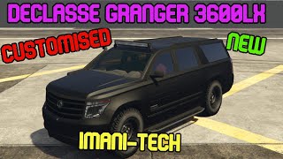 GTA V Review  Granger 3600LX  Imani Tech  Performance amp Customisation  NEW Chevy Suburban [upl. by Humo]