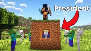 I Became the Presidents Bodyguard in Minecraft [upl. by Artemla62]