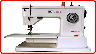 Sewing Machine PFAFF 1222 [upl. by Lura]