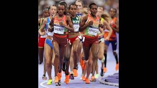 Beatrice Chebet won Gold on Olympics 2024 Paris shorts [upl. by Welcher]