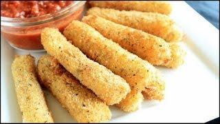 Homemade Mozzarella Sticks [upl. by Nnaul]