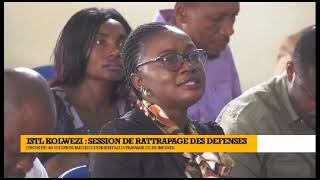 SESSION DE RATTRAPAGE DÉFENSE ISTL Kolwezi [upl. by Innoj]