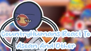 【 CountryHumans React To ASEAN And Other ✨ 】🇮🇩🇬🇧 CountryHumans Gacha Life Indonesia 🇮🇩 [upl. by Showker]