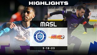 Utica City FC  Harrisburg Heat  31023  MASL Highlights 23 [upl. by Bearce]