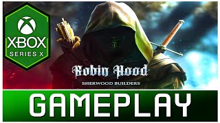 Robin Hood  Sherwood Builders  Xbox Series X Gameplay  First Look  Gamepass [upl. by Hermie]