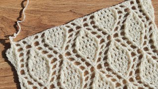 Incredibly Easy Crochet Knitting Almond Pattern💕Knitting [upl. by Gawlas]