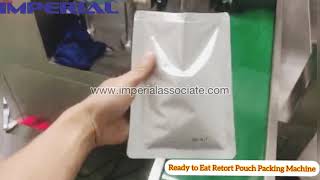 Retort Pouch Ready to eat Food Packaging Machine [upl. by Ireva]