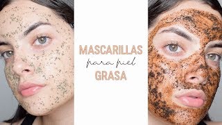 MASCARILLAS PARA PIEL GRASA Y CON ACNÉ  Nicolle Portilla [upl. by Spenser474]