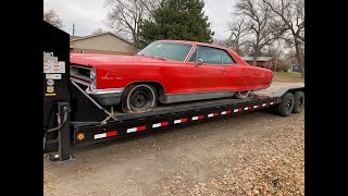 1966 Pontiac Grand Prix Gets Put Back On The Road For The First Time In Decades [upl. by Elicec]