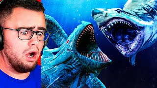 Reacting to MEGALODON vs LEVIATHAN [upl. by Amelus]