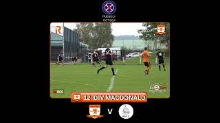 DIV MACDONALD V ROYAL ALBERT FC FRIENDLY OCT 24 [upl. by Syman]