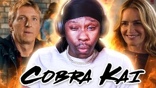 COBRA KAI S3 Episode 89 Reaction [upl. by Yadsendew]