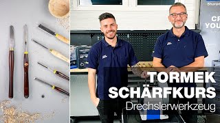 Drechslerwerkzeug  Teil 5  Tormek Live SchärfKurs [upl. by Krock]